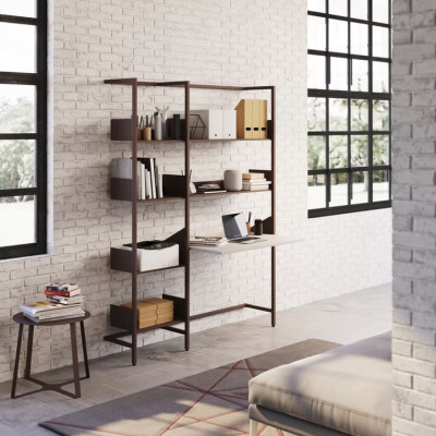 Libreria a muro Mikai